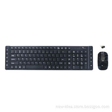 Wireless Keyboard, Mouse Combo, 2,410 to 2,470MHz Working Rate Range, 1.8 to 3.4V Working Voltage